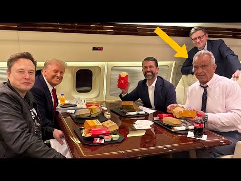 Health guru RFK in visible pain as he eats McDonald’s with Trump